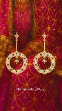 Ariba Akhlaque, Champakali, Metal Jewellery, AC-ARAK-029